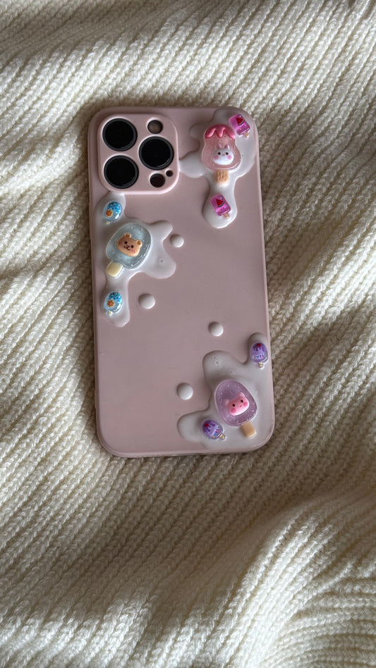 Customized Dripping Icecream Phonecase